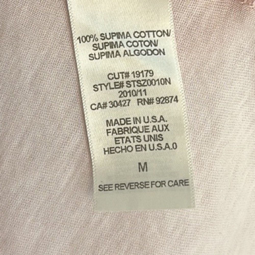 EUC Splendid 100% Supima Cotton Roll-Cuff L/S Collared Button-Down, PINK M - Picture 7 of 13